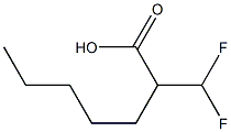 2-(Difluoromethyl)heptanoic acid