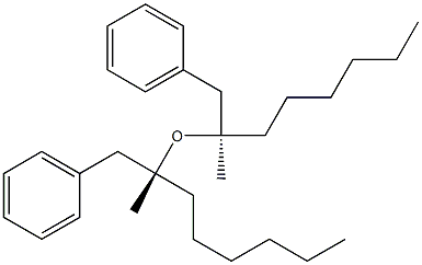 (-)-Benzyl[(R)-1-methylheptyl] ether Struktur