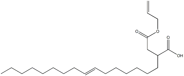 2-(7-Hexadecenyl)succinic acid 1-hydrogen 4-allyl ester,,结构式