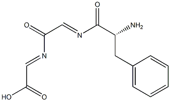 [[[[(R)-1-Amino-2-(phenyl)ethyl]carbonylimino]methyl]carbonylimino]acetic acid Structure