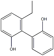 6-Ethyl-1,1'-biphenyl-2,2'-diol Struktur