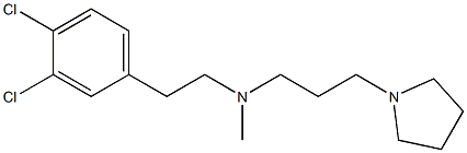  2-(3,4-Dichlorophenyl)-N-[3-(1-pyrrolidinyl)propyl]-N-methylethanamine