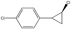 1-[(2S)-2-Chlorocyclopropyl]-4-chlorobenzene Struktur