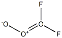 Trioxygen difluoride Structure