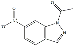 1-Acetyl-6-nitro-1H-indazole Structure