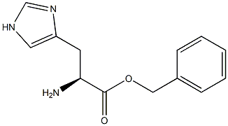 L-Histidine phenylmethyl ester Structure