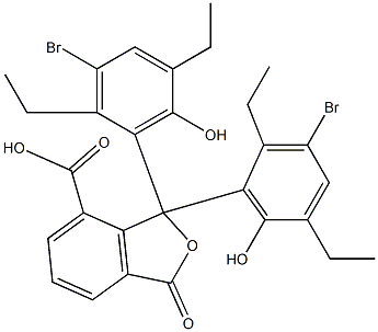 1,1-Bis(3-bromo-2,5-diethyl-6-hydroxyphenyl)-1,3-dihydro-3-oxoisobenzofuran-7-carboxylic acid