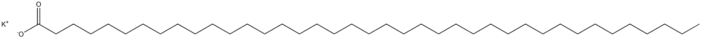 Nonatriacontanoic acid potassium salt,,结构式