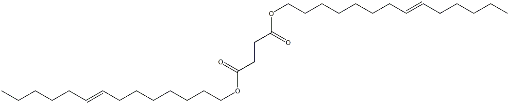 Succinic acid di(8-tetradecenyl) ester Structure