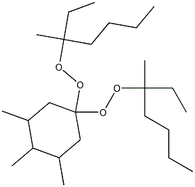 3,4,5-Trimethyl-1,1-bis(1-ethyl-1-methylpentylperoxy)cyclohexane