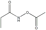 N-アセチルオキシプロパンアミド 化学構造式