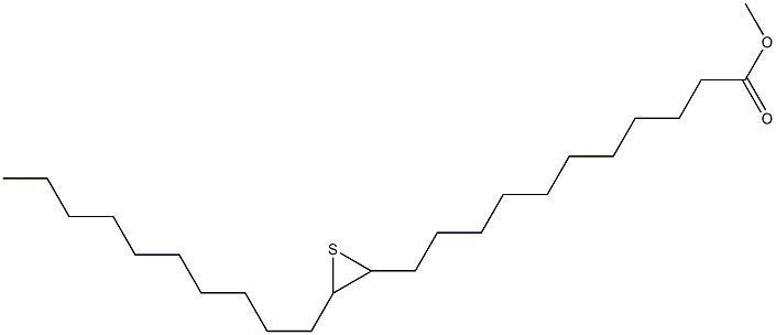 12,13-Epithiotricosanoic acid methyl ester Structure