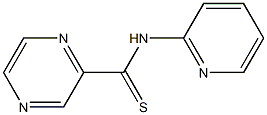 N-(2-Pyridinyl)pyrazine-2-carbothioamide Structure