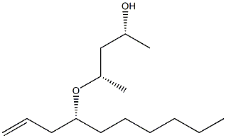(1R,3S)-3-[[(1R)-1-Allylheptyl]oxy]-1,3-dimethyl-1-propanol 结构式