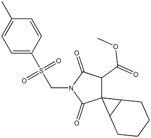 1'-(Tosylmethyl)-2',5'-dioxospiro[bicyclo[4.1.0]heptane-7,3'-pyrrolidine]-4'-carboxylic acid methyl ester