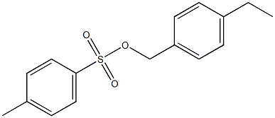 4-Methylbenzenesulfonic acid 4-ethylbenzyl ester|