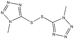 5,5'-Dithiobis(1-methyl-1H-tetrazole) Structure