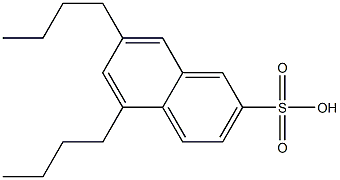 5,7-Dibutyl-2-naphthalenesulfonic acid|