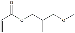  Propenoic acid 2-methyl-3-methoxypropyl ester