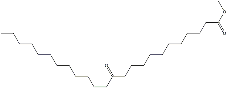 12-ケトリグノセリン酸メチル 化学構造式