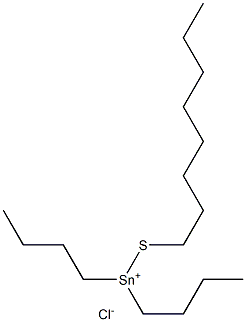 Dibutyl(octylthio)tin(IV) chloride