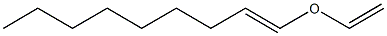 Ethenyl 1-nonenyl ether Structure