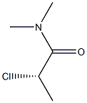 [S,(+)]-2-Chloro-N,N-dimethylpropionamide Structure
