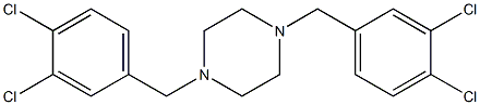 1,4-Bis(3,4-dichlorobenzyl)piperazine