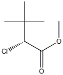 [R,(-)]-2-Chloro-3,3-dimethylbutyric acid methyl ester Struktur