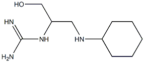 1-[2-(Cyclohexylamino)-1-(hydroxymethyl)ethyl]guanidine