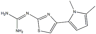 2-[[Amino(amino)methylene]amino]-4-(1-methyl-2-methyl-1H-pyrrol-5-yl)thiazole