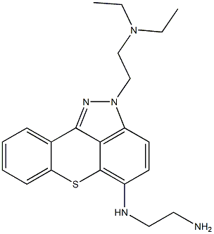 5-[(2-Aminoethyl)amino]-2-[2-(diethylamino)ethyl]-2H-[1]benzothiopyrano[4,3,2-cd]indazole