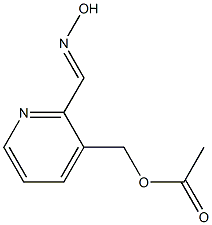 Acetic acid [2-[(hydroxyimino)methyl]-3-pyridinyl]methyl ester|