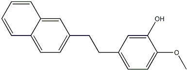  2-Methoxy-5-[2-(2-naphtyl)ethyl]phenol