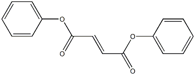 Diphenyl fumarate Struktur