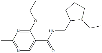 4-Ethoxy-N-[(1-ethyl-2-pyrrolidinyl)methyl]-2-methyl-5-pyrimidinecarboxamide