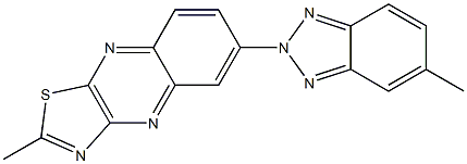 2-Methyl-6-(5-methyl-2H-benzotriazol-2-yl)thiazolo[4,5-b]quinoxaline