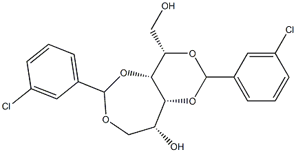 2-O,4-O:3-O,6-O-Bis(3-chlorobenzylidene)-D-glucitol