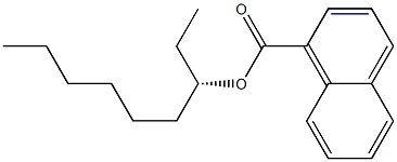 (-)-1-Naphthoic acid [(S)-nonane-3-yl] ester Struktur