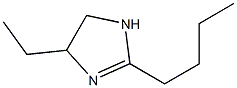 2-Butyl-4-ethyl-2-imidazoline,,结构式