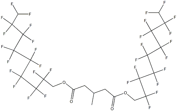 3-Methylglutaric acid bis(2,2,3,3,4,4,5,5,6,6,7,7,8,8,9,9-hexadecafluorononyl) ester