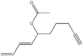 (3E)-5-Acetoxy-1,3-decadien-9-yne