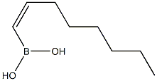 [(Z)-1-Octenyl]boronic acid 结构式