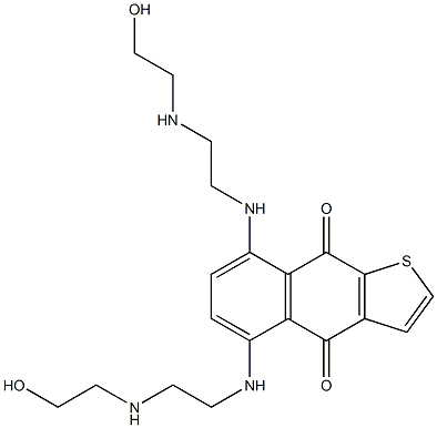  5,8-Bis[2-(2-hydroxyethylamino)ethylamino]naphtho[2,3-b]thiophene-4,9-dione