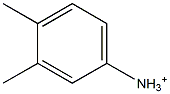 3,4-Dimethylanilinium Structure