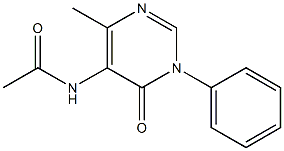 5-Acetylamino-6-methyl-3-phenylpyrimidin-4(3H)-one