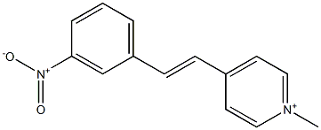 4-(3-Nitrostyryl)-1-methylpyridinium|