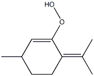 p-Mentha-2,4(8)-dien-3-yl hydroperoxide,,结构式