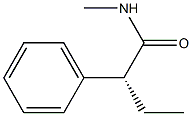 [R,(-)]-N-Methyl-2-phenylbutyramide,,结构式