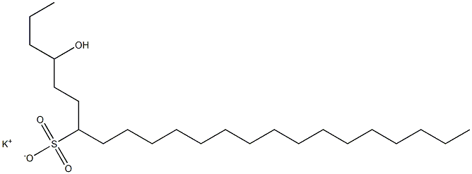 4-Hydroxytricosane-7-sulfonic acid potassium salt